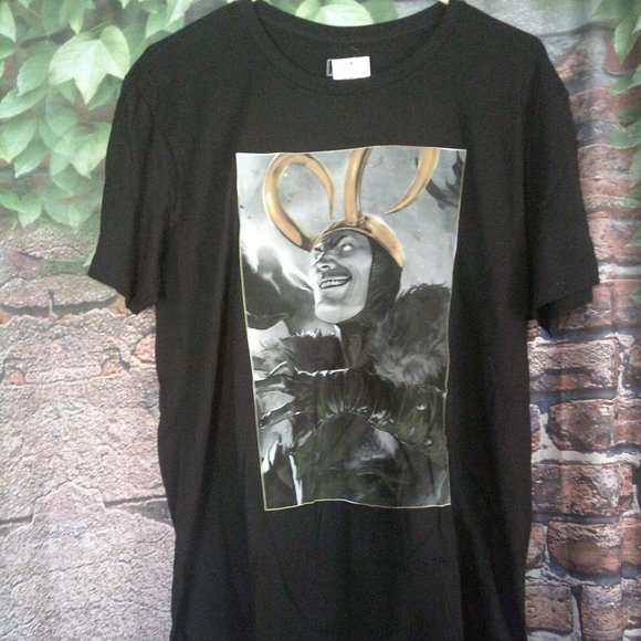 "Loki" Marvel Black Short Sleeve Tee - Picture 1 of 4
